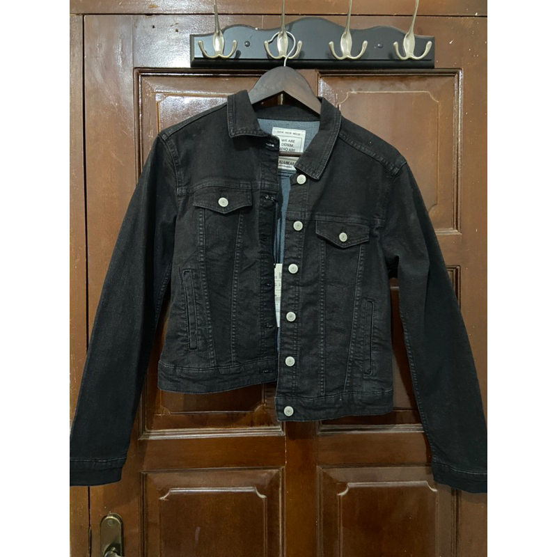 Pull&Bear Black Denim Jacket