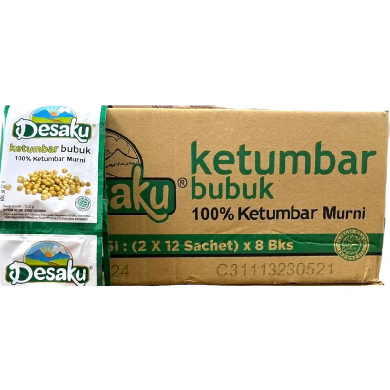 

Dus Desaku Ketumbar Bubuk 1 Dus Isi 16 Renteng