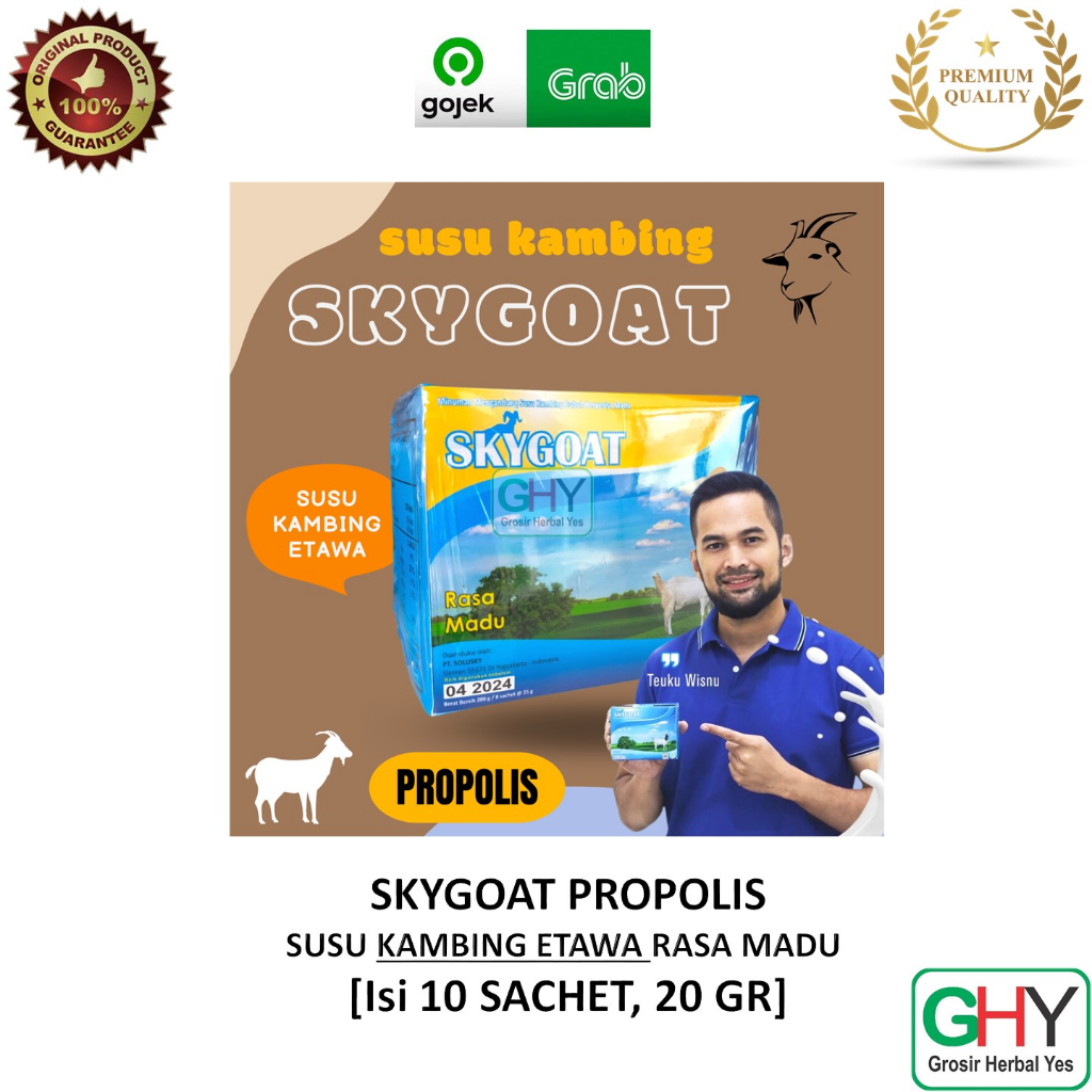 

SKYGOAT - SUSU ETAWA FULL CREAM PLUS PROPOLIS