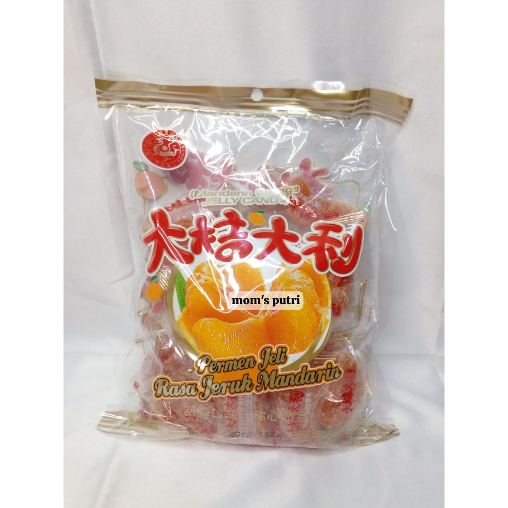 

Permen Jelly Rasa Jeruk Mandarin Isi 28 @18gr