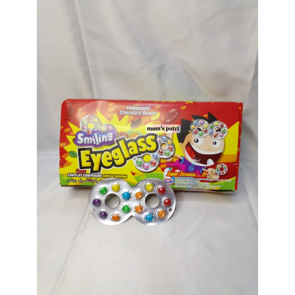 

Smiling Eyeglass Candy | Permen Coklat Kacamata 10pcs