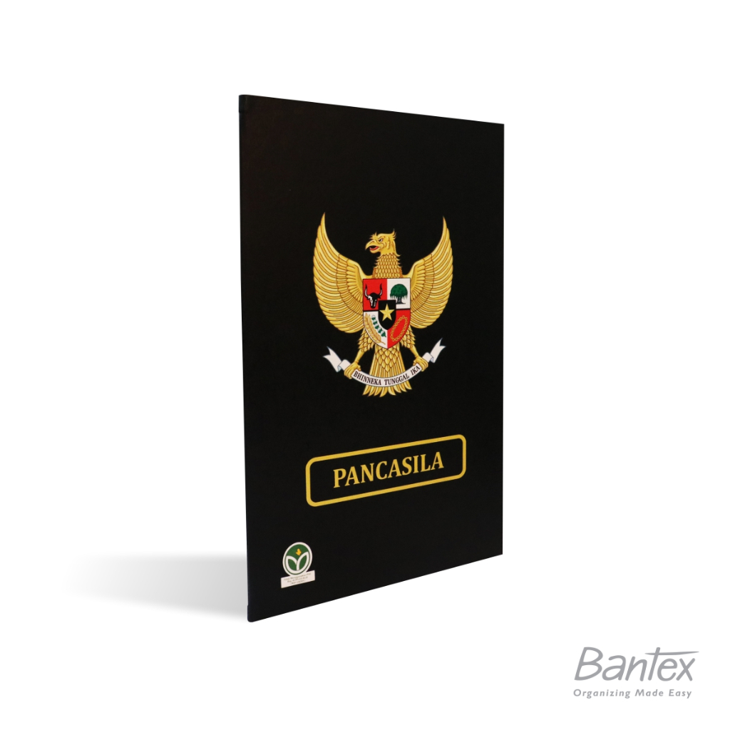 

Bantex Map Upacara 'Pancasila' Folio 2 Pocket Black - 1053 10