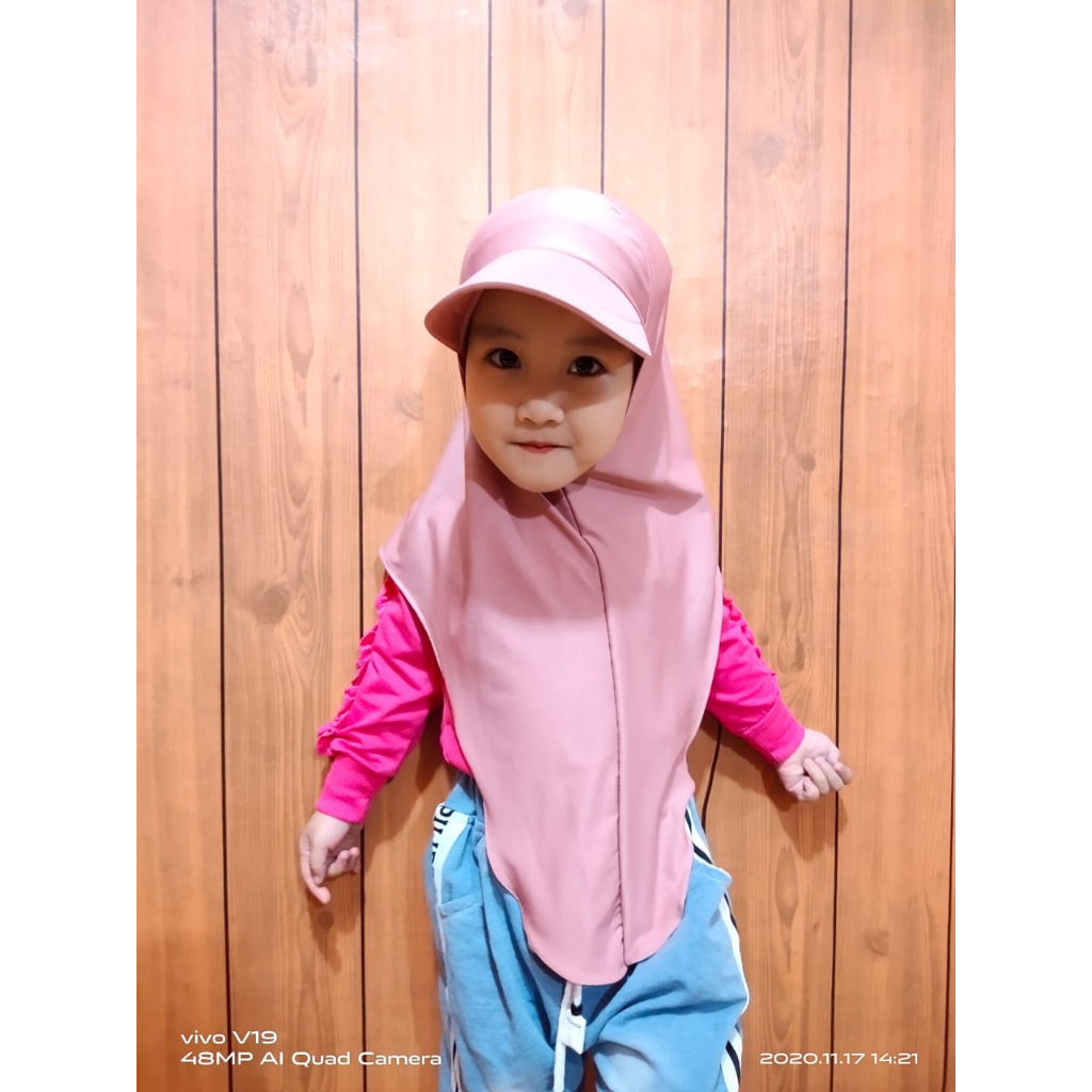 Hijab Topi Anak JILBAB TOPI JILBAB ANAK TOPI KERUDUNG TOPI ANAK HIJAB ANAK HIJAB ANAK INSTAN COD TER