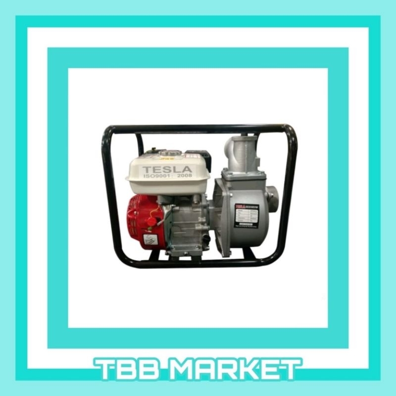 Mesin Waterpump 2" TESLA WP 20 CX 160 Pompa Alkon Air Sawah 2 Inch Bensin