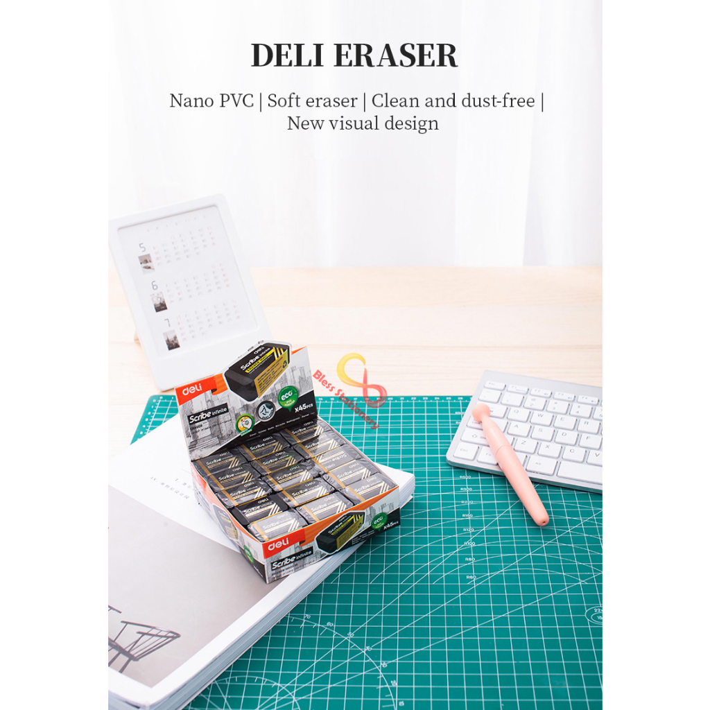 

Penghapus warna hitam Penghapus pensil ujian Penghapus 2B setip stip hapusan warna hitam Black eraser