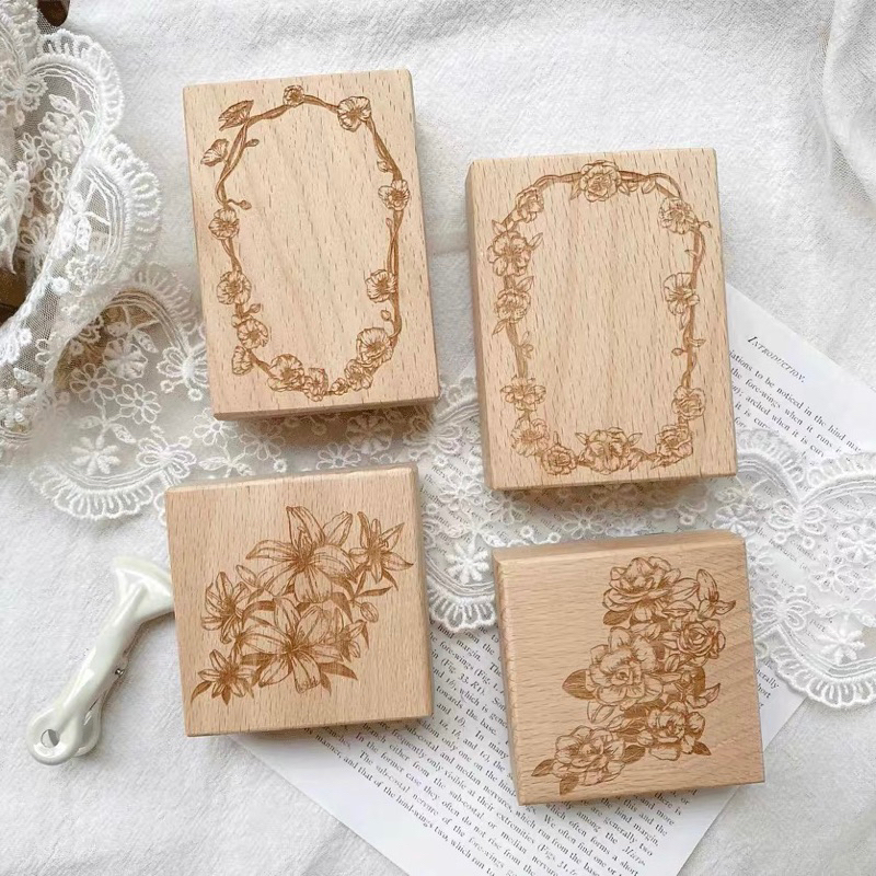 

AyuH Studio Moonflower Rubber Stamp