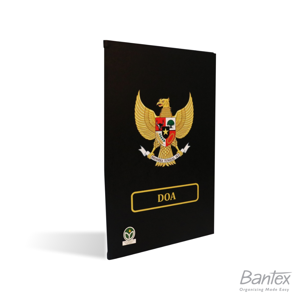 

Bantex Map Upacara 'Doa' Folio 2 Pocket Black - 1057 10