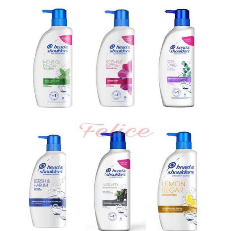 head and shoulders shampoo pump 400ml