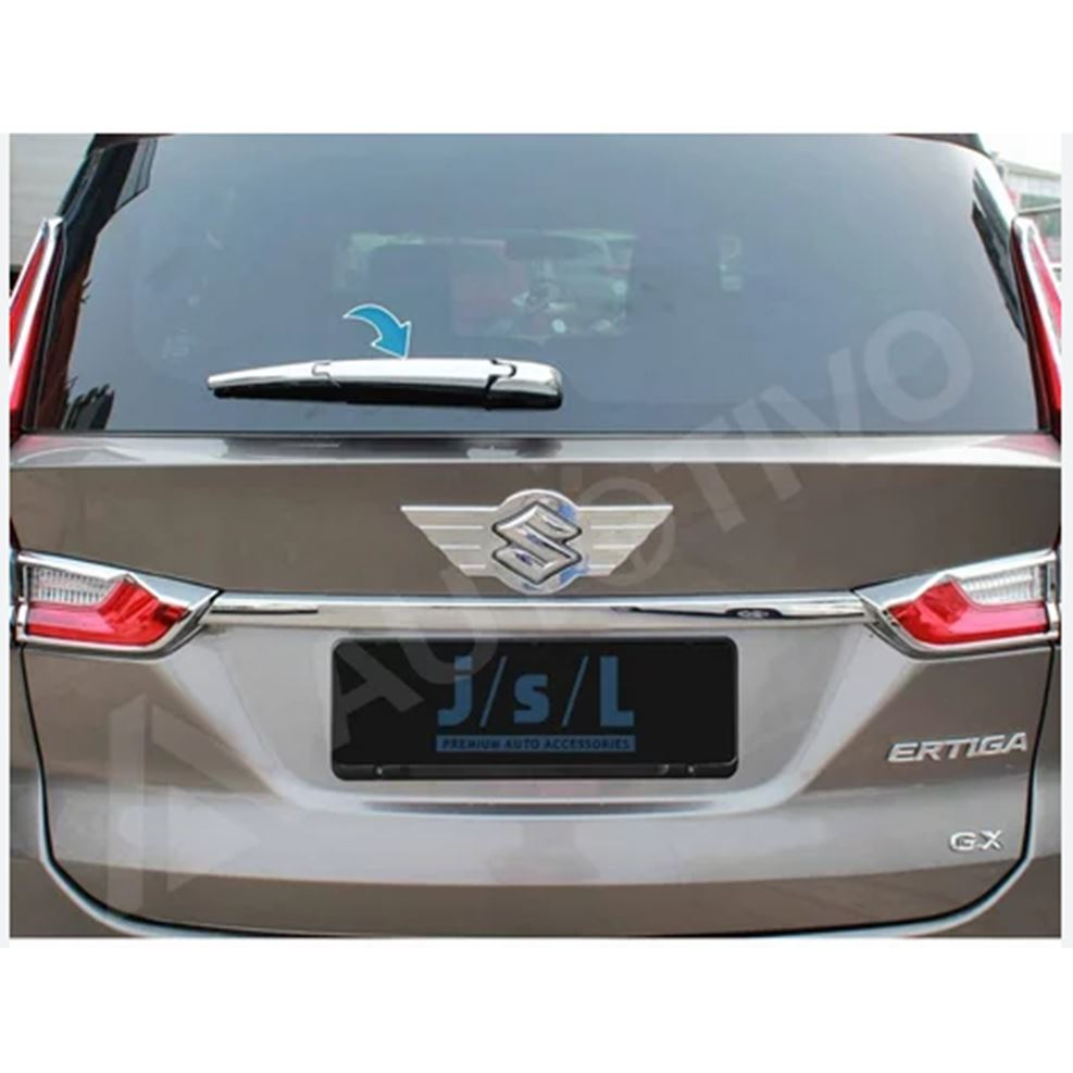 COVER WIPER BELAKANG MOBIL SUZUKI ALL NEW ERTIGA CHROME - WIPER COVER CHROME MOBIL ALL NEW ERTIGA - 