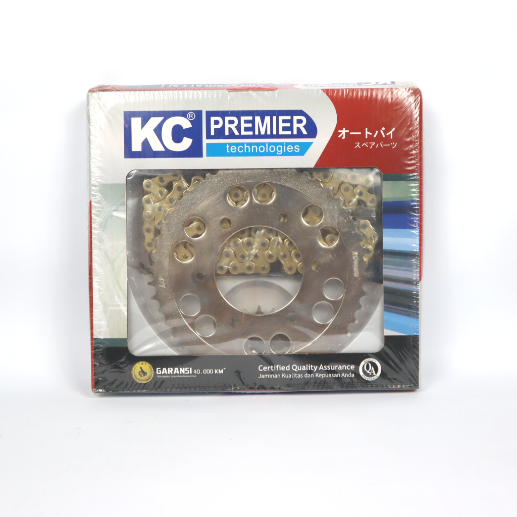 Gear Paket R15 V2 2017 15T/47T 428H-132L Kc Premier Gold Series / Gear paket R15 V2 428
