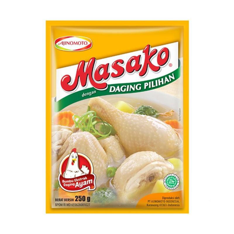 

AJINOMOTO MASAKO PENYEDAP RASA SAPI & AYAM PACK 250 GRAM