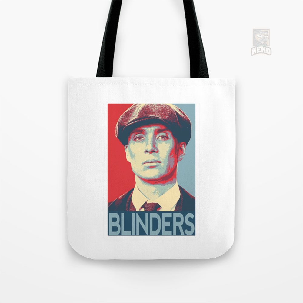 Peaky Blinders Thomas Shelby Cillian Murphy Poster Tote Bag Kanvas