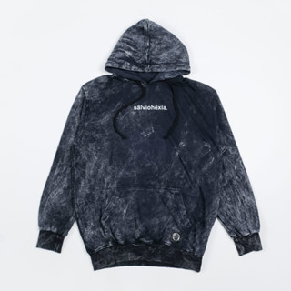 ZADE  Sweater Hoodie Tie Dye Black Salvio Hexia