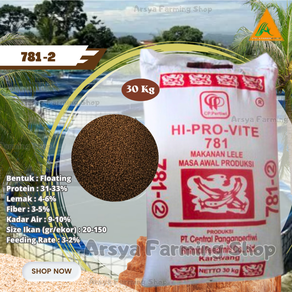 ady78 1Karung Pakan Ikan Lele Hi-Pro-Vite 781