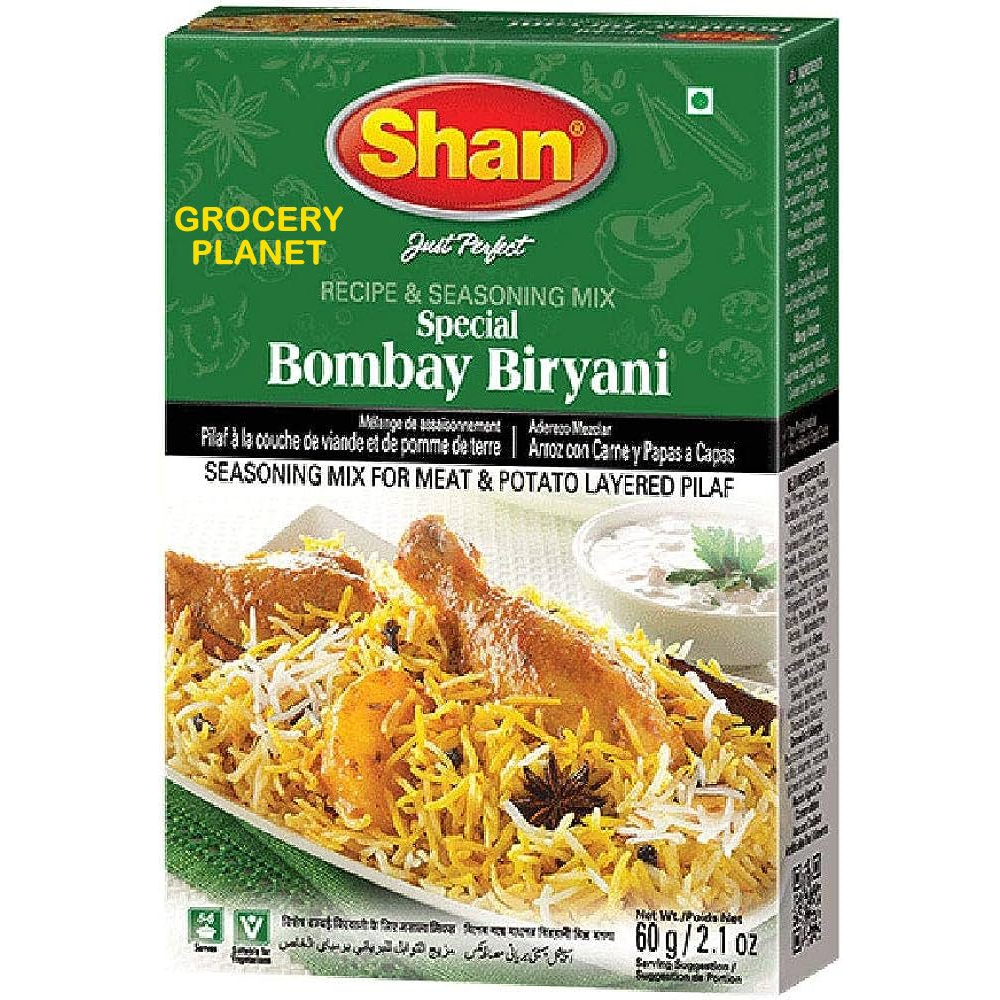 

shan special bombay biryani, bumbu / rempah / spice / herb