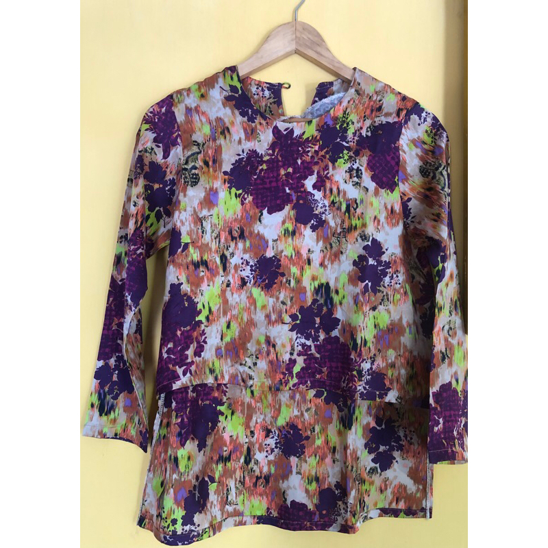 (PL) Preloved Stratto Blouse Kemeja Tunik Baju Second Zara baju wanita pemakaian pribadi merk brande