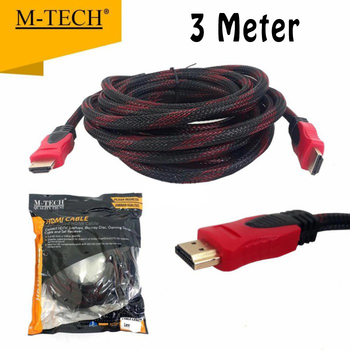 Kabel M Tech HDMI TO HDMI 3 Meter