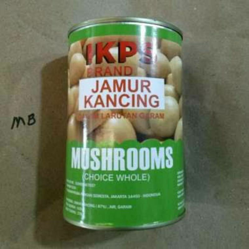 

IKPS Brand Jamur Kancing Mushroom 425Gr