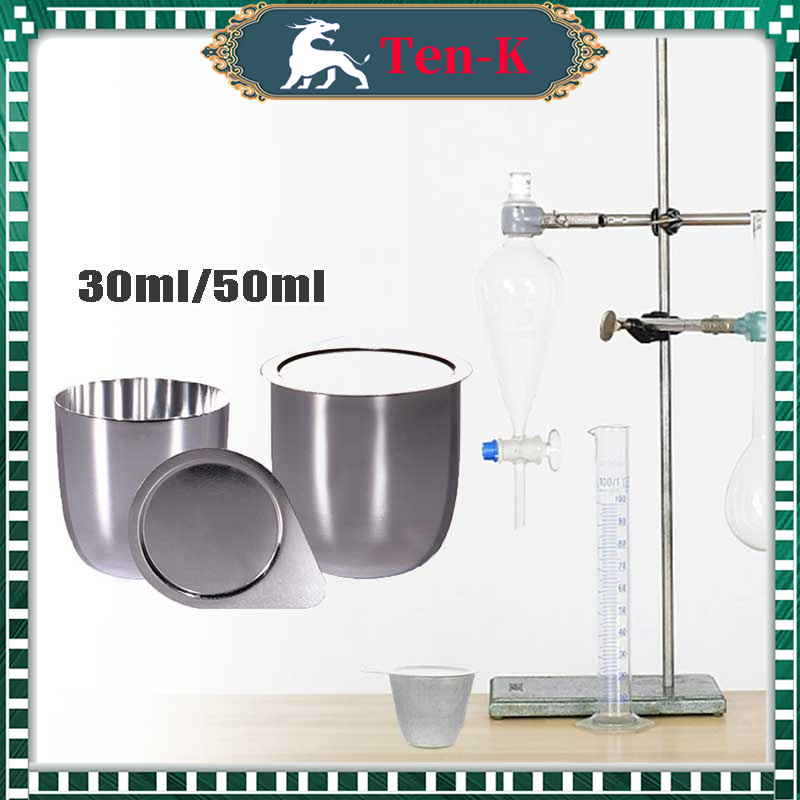 

Nickel Crucible 50ml 30ml Laboratory Nikel Chemical Laboratory Equipment