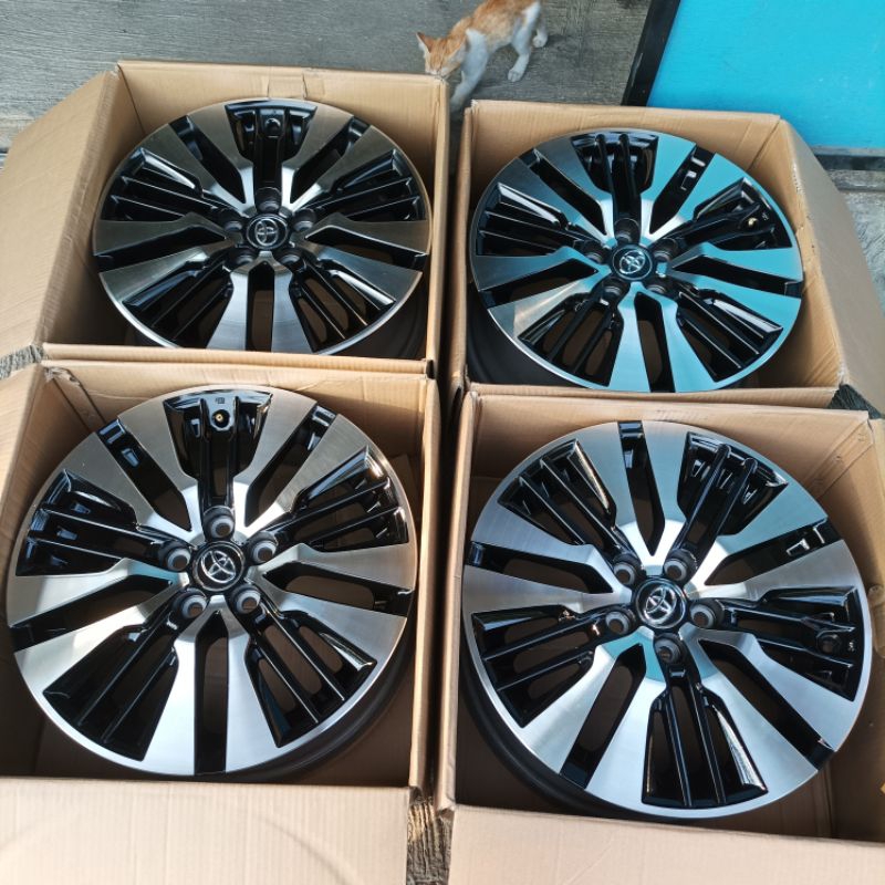 velg alphard transformers r18 original toyota