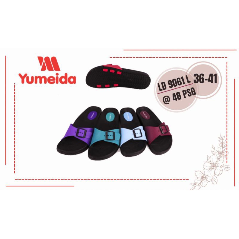 sandal karet wanita/sandal yumeida 9061/sandal wanita dewasa