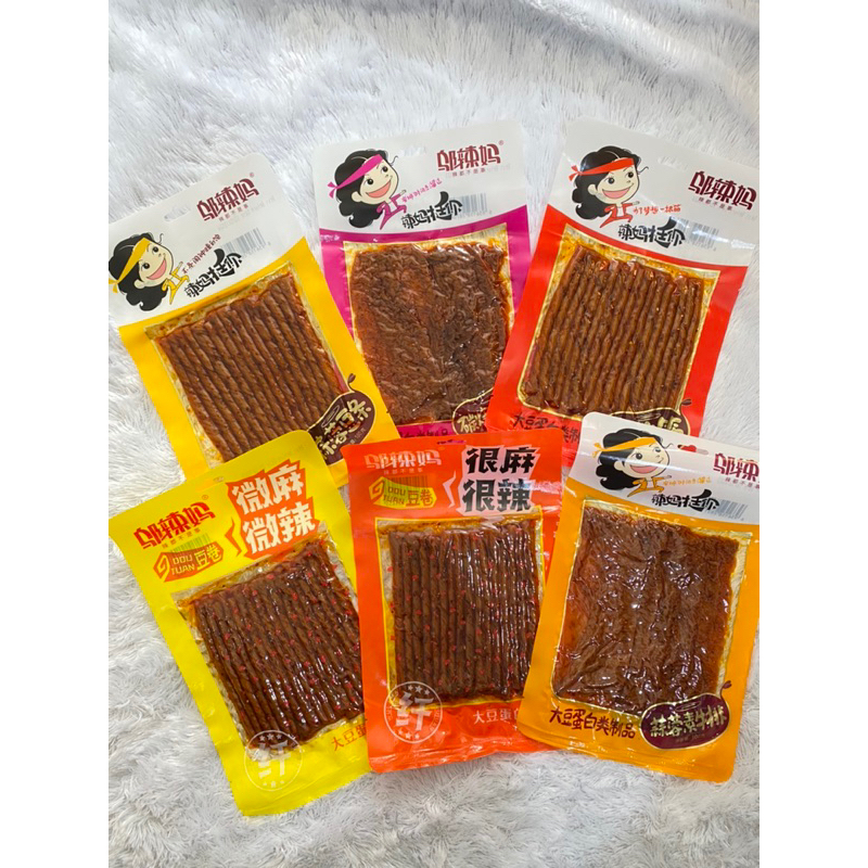 

(HALAL) PAKET 6 RASA KELUARGA WULAMA LATIAO 100gr/paket latiao halal 100gr