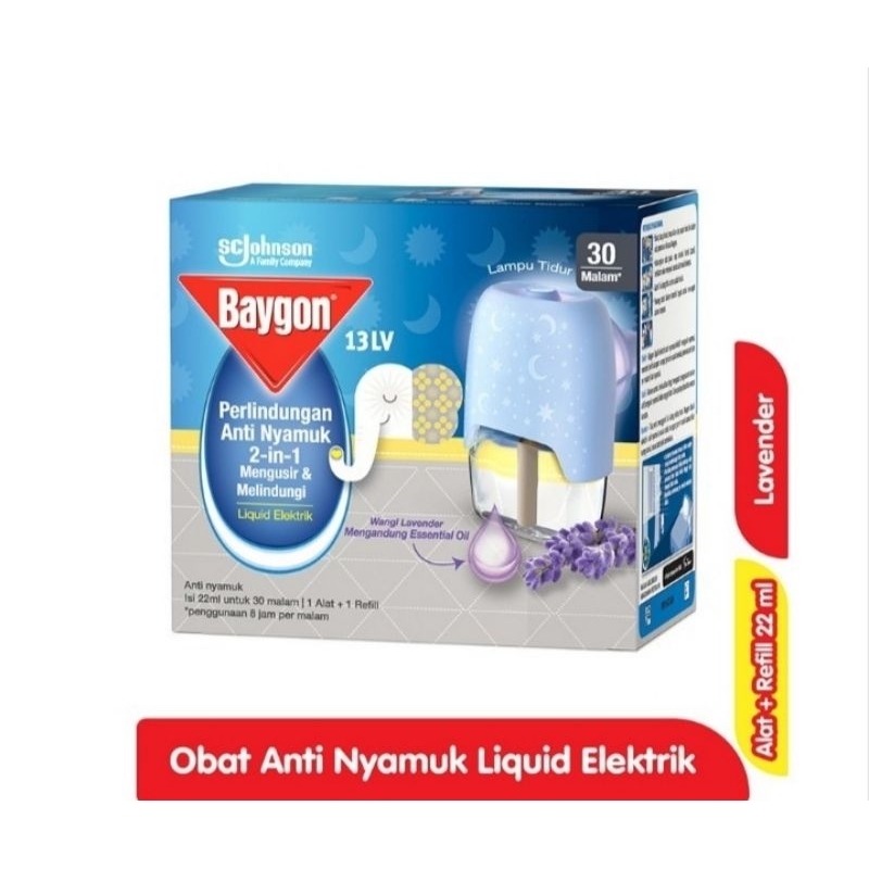BAYGON LIQUID ELEKTRIK 2IN1 ALAT DAN REFILL