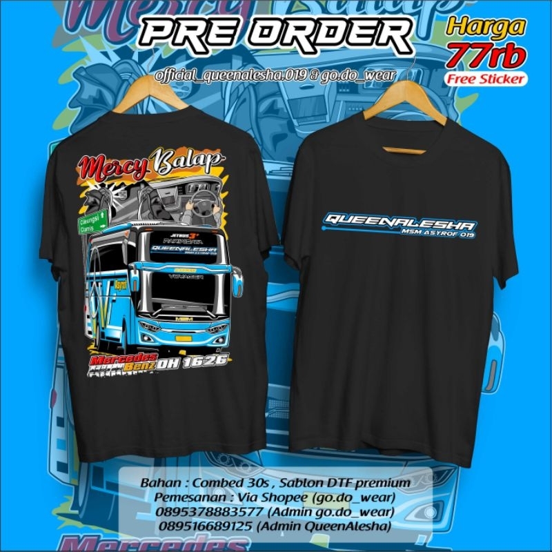 Kaos kolaborasi MSM Asyrof QueenAlesha