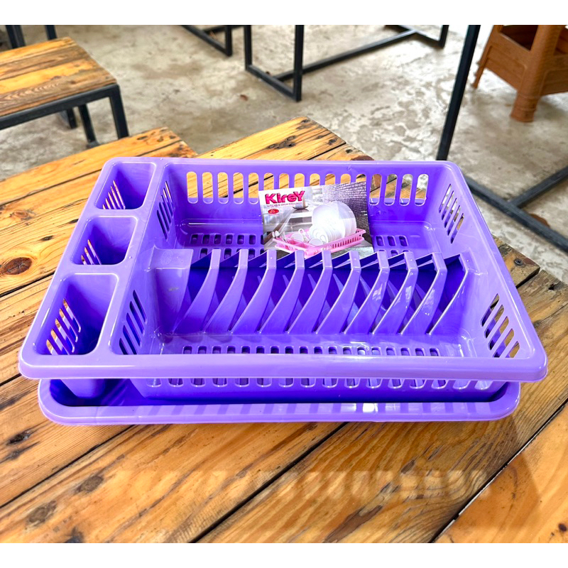 Rak piring plastik rak piring wastafel
