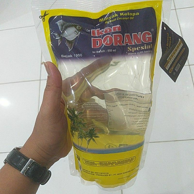 

Ikan Dorang Special Minyak Goreng 950 ml Reff