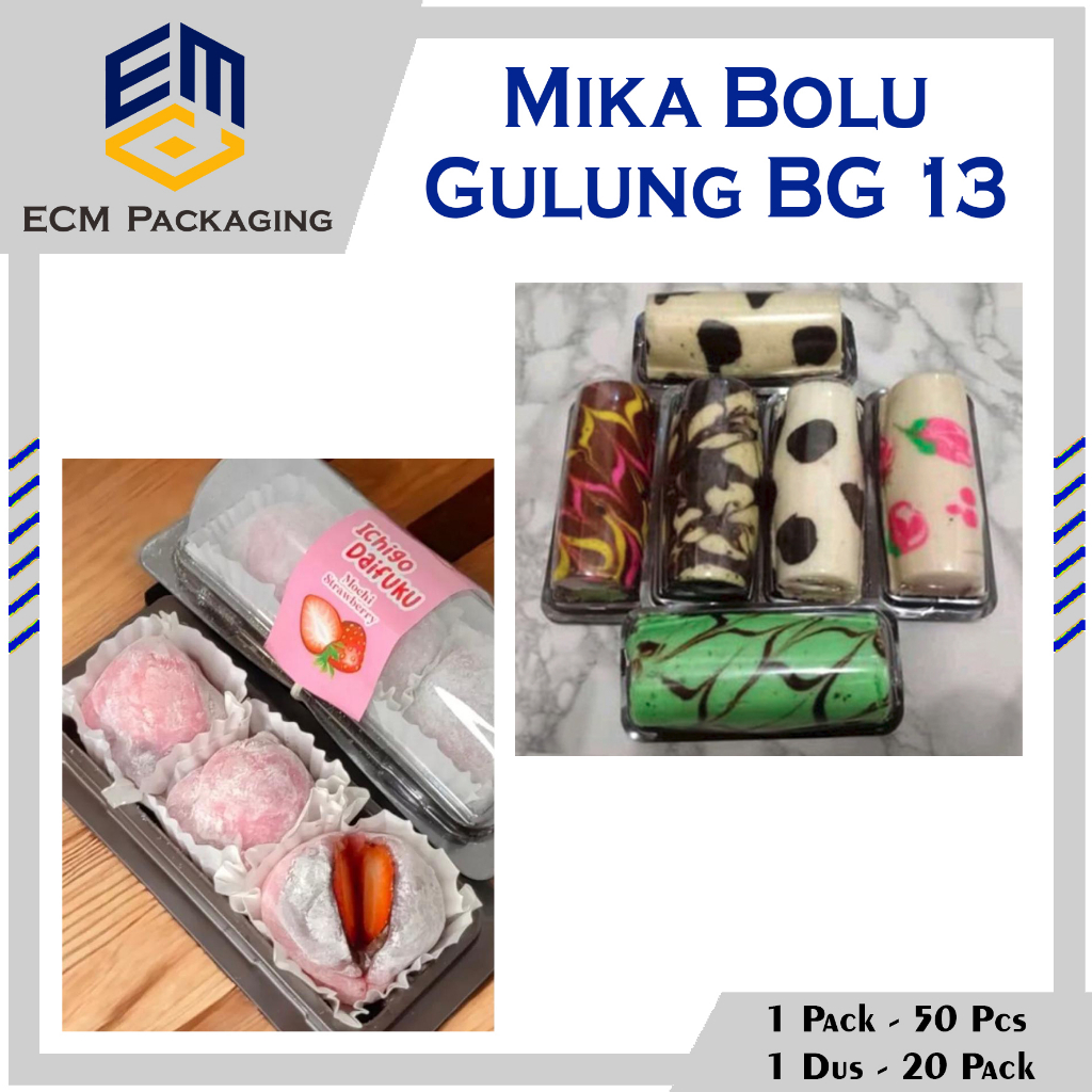 MIKA BOLU GULUNG MINI BGT 13 | MIKA BG13 | MIKA MOCHI 50 PCS