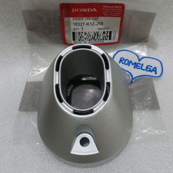 Tutup Ujung Knalpot PCX 160 Moncong Knalpot PCX New 160 Original