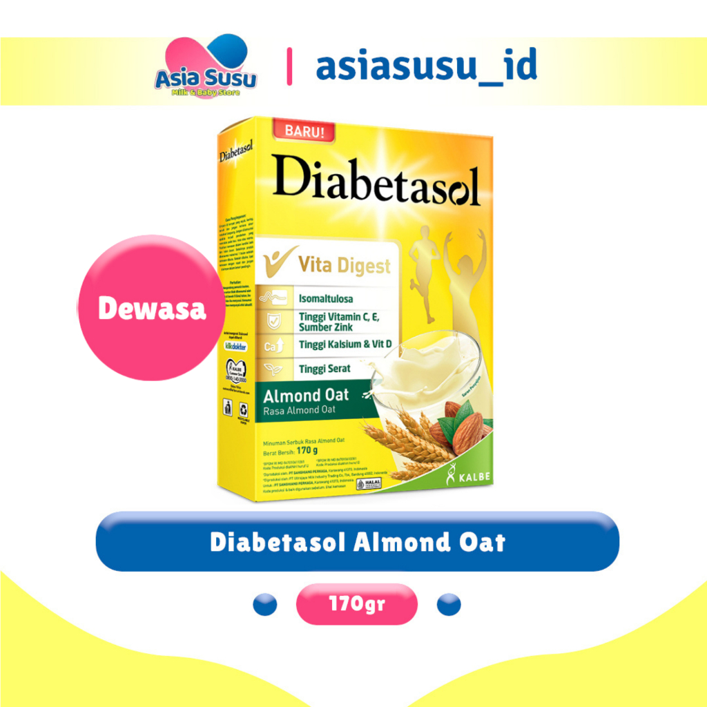 

Diabetasol Almond Oat 170gr