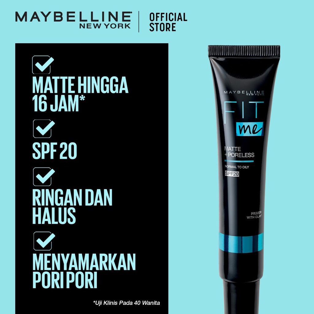MAYBELLINE FIT ME PRIMER MATTE + PORELESS SPF 20 30ML