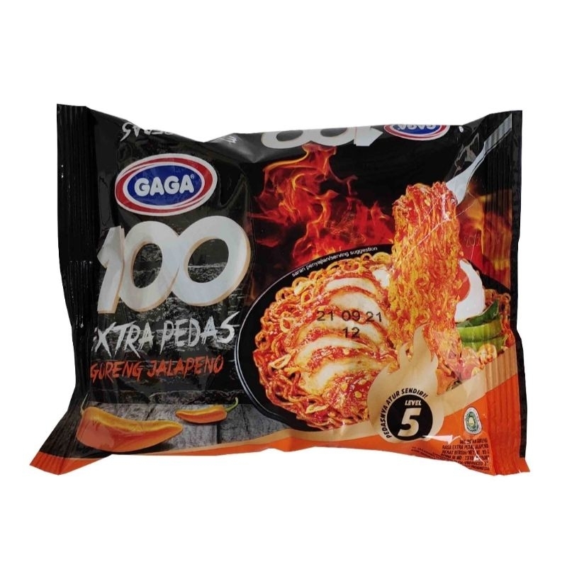 

MIE GAGA 100 EXTRA PEDAS GORENG JALAPENO MIE GAGA VIRAL!!