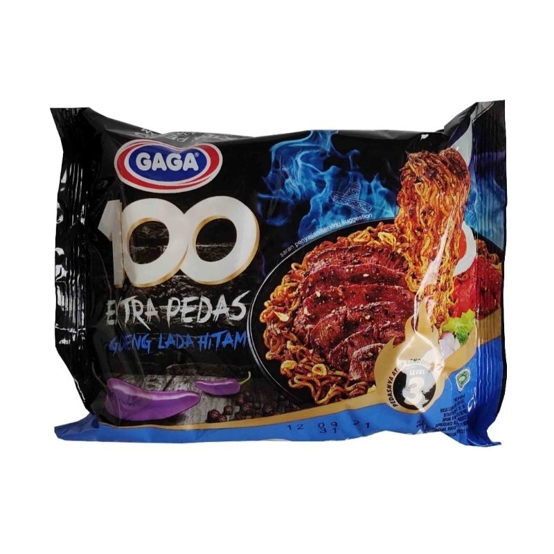 

Mie Gaga 100 Extra Pedas Goreng Lada Hitam