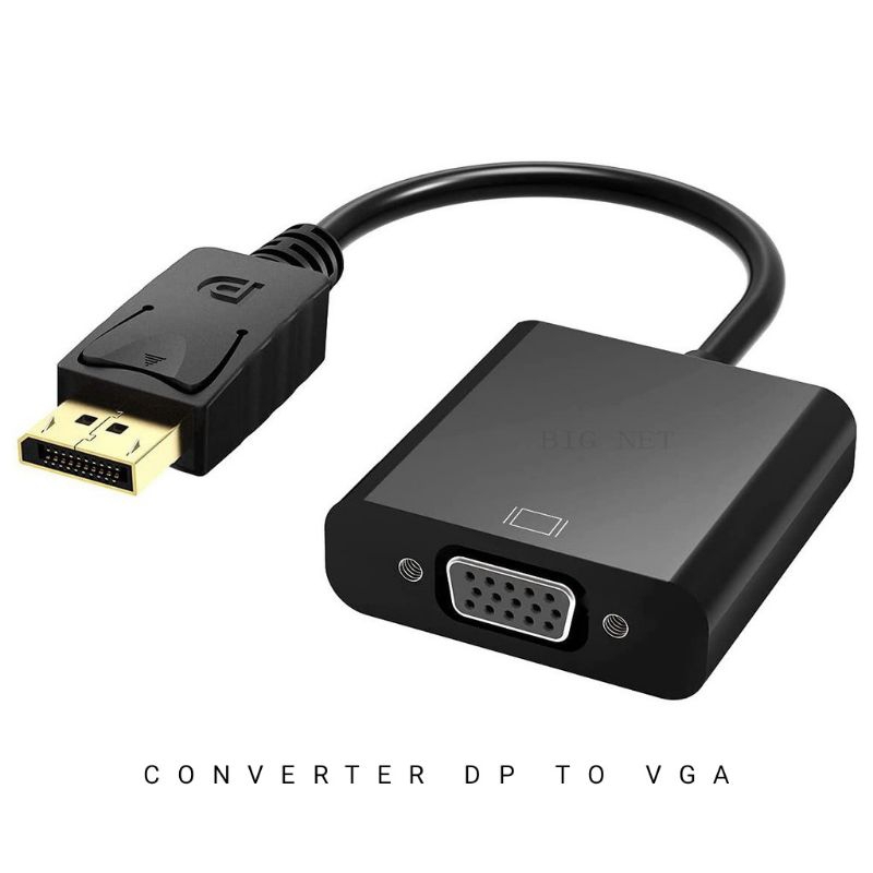 CONVERTER DISPLAY PORT DP TO VGA / KABEL DP TO VGA / CONVERTER DP TO VGA