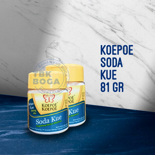

Koepoe Soda Kue ( 81 gr ) Baking Pengembang Asam Natrium Bikarbonat