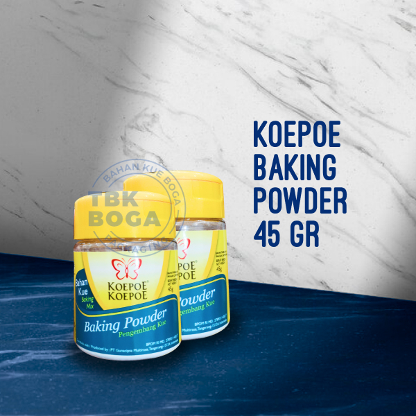 

Koepoe Baking Powder ( 45 gr ) Pengembang Natrium Bikarbonat Bubuk