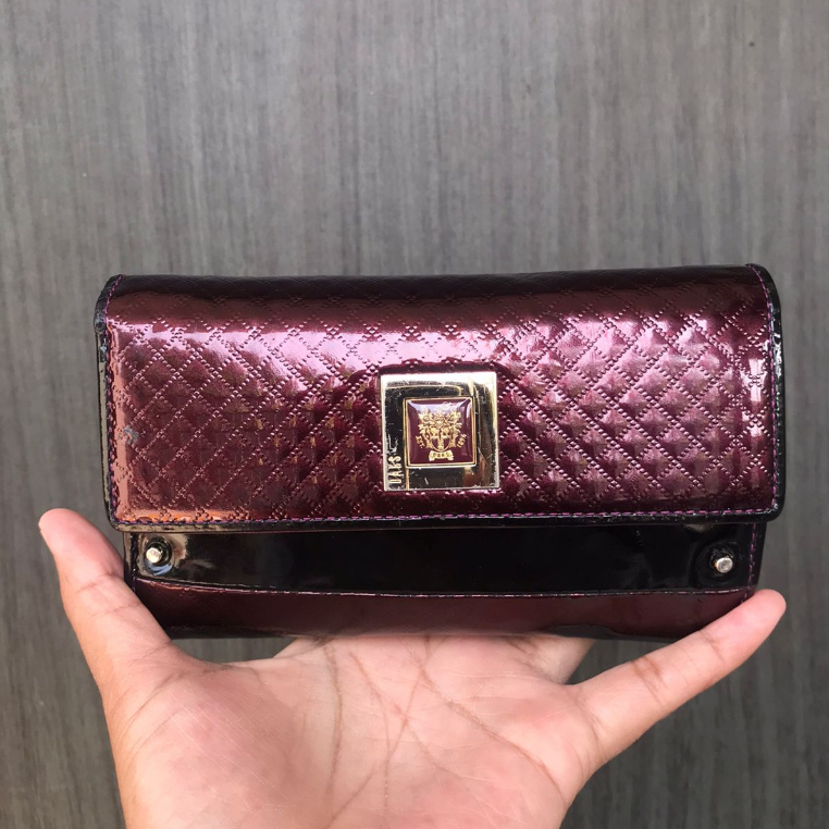 DAKS LONDON Dompet Violet Medium Wanita | Fafa Preloved Store