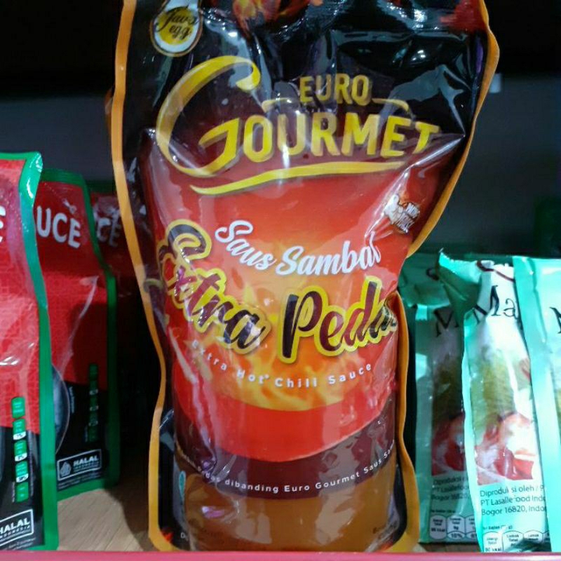 

Euro Gourmet Saus Cabe Extra Pedas 500gr