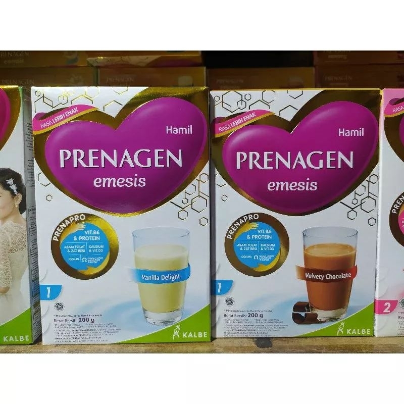 Prenagen emesis, 200 gr, susu hamil rasa coklat, susu Prenagen mual.