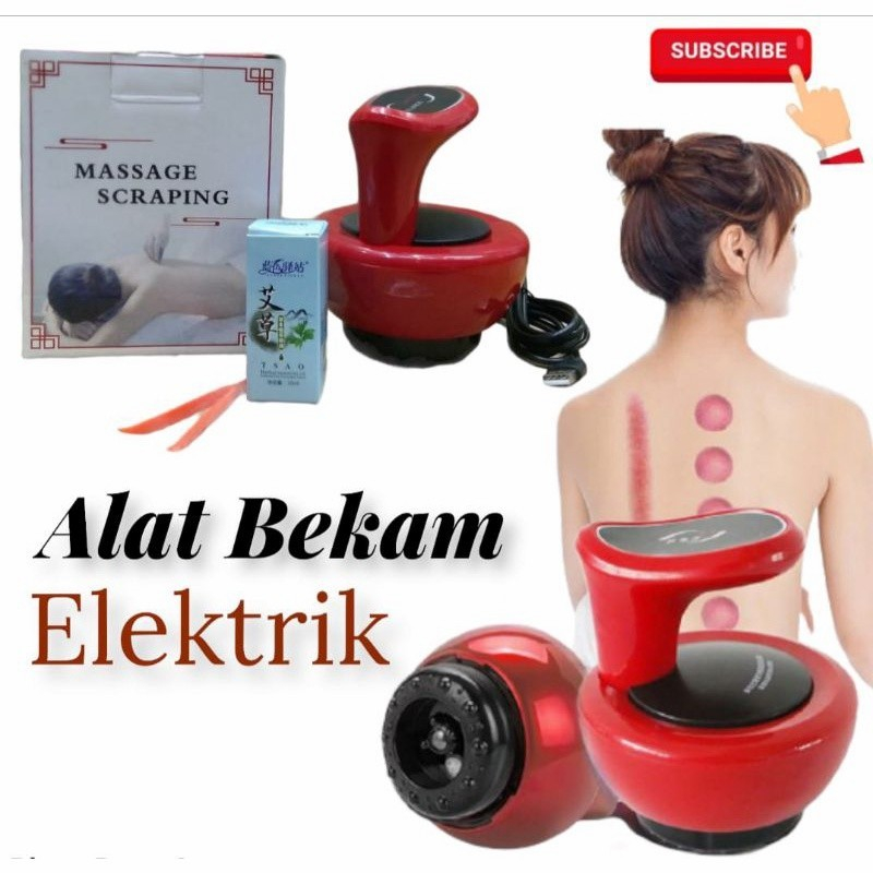 Alat Kerik Elektrik CKEYIN Massager Alat Kerok Badan Elektrik Bekam
