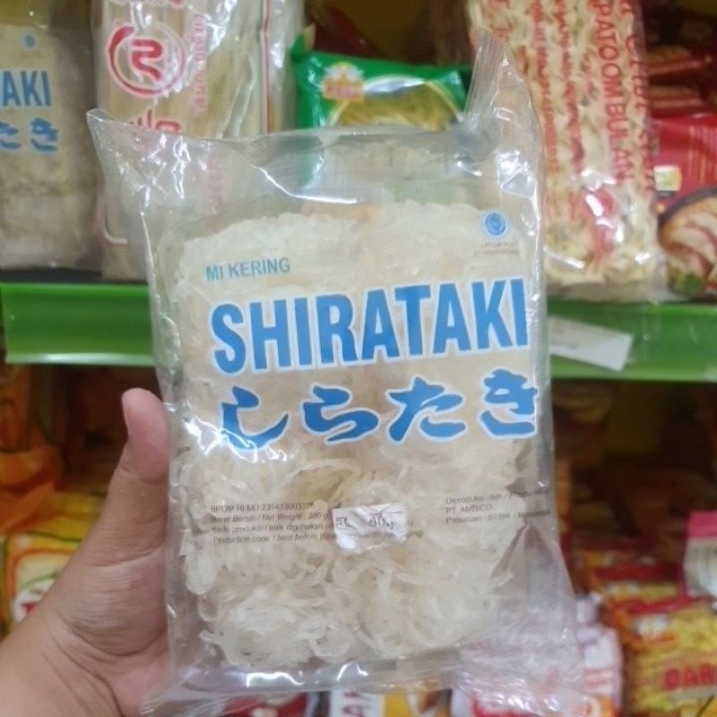 

Mie kering shirataki 250g