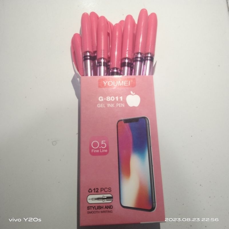 

PULPEN MURAH BALPOIN MURAH IPEN X GEL PEN YOUMEI G-8005 G8011 0,5