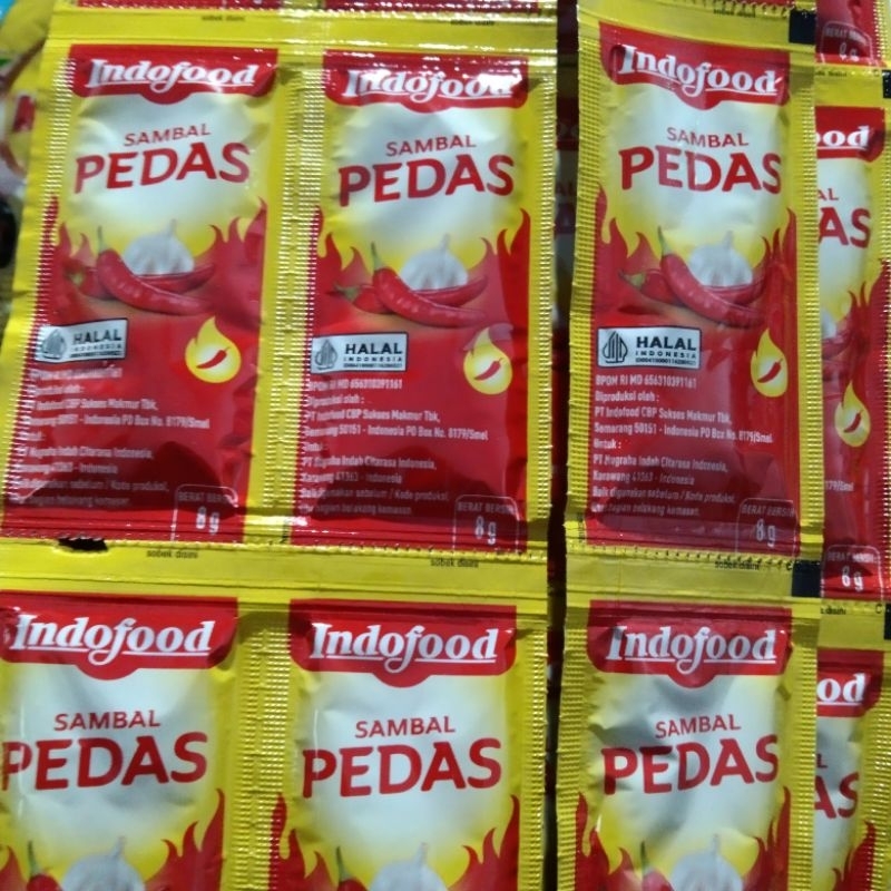

saos pedas sashet ...isi 3renceng atau 36pc