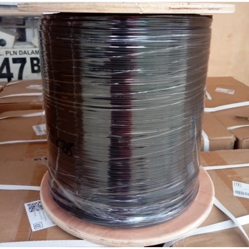 KABEL FTTH FIBER OPTIK SKM 1.CORE 3.SELING 1000.m