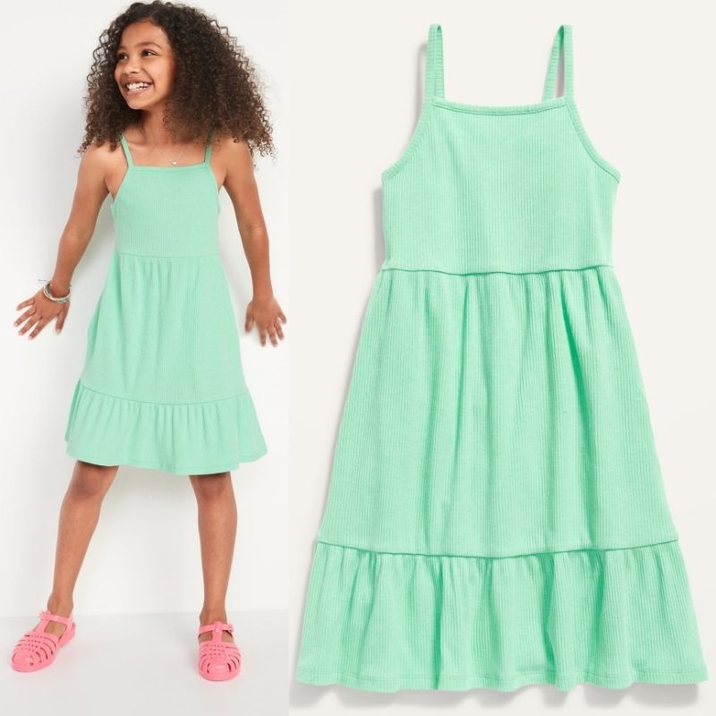 Dress Rib Anak perempuan Old Navy