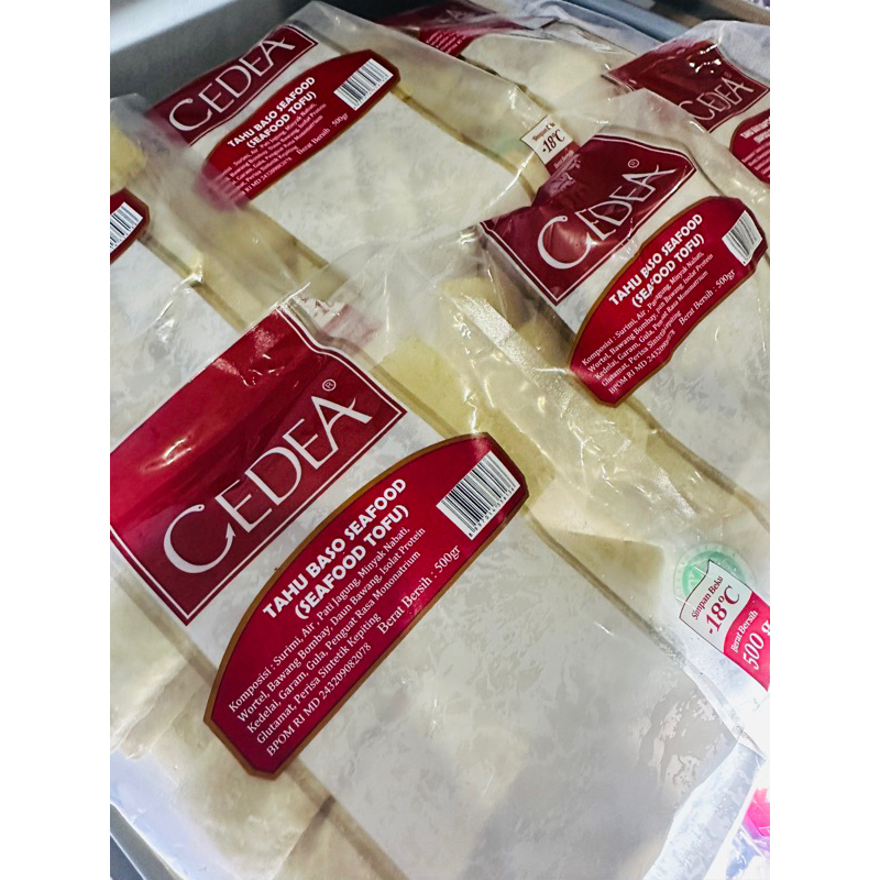 

Cedea Seafood Tofu 500gr