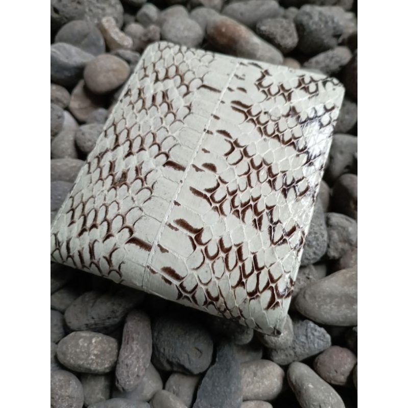 Dompet kulit ular asli